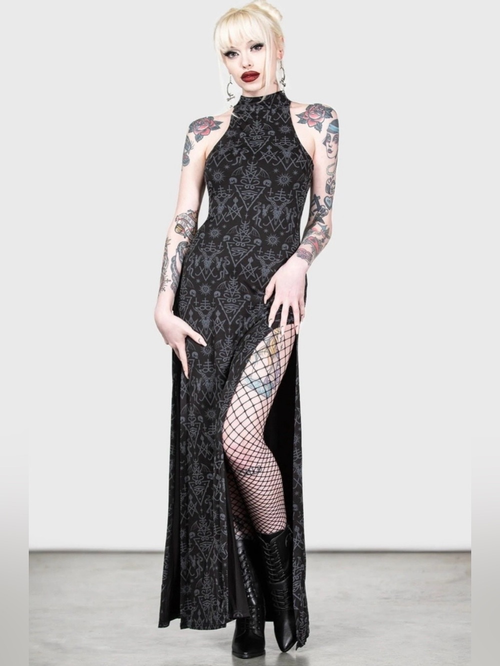 KILLSTAR Over-Queen Maxi Dress